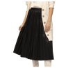 KORALLINE women's pleated skirt eco-leather 208 50% polyurethane 50% polyester