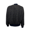 WOC men's bomber jacket melange blue/brown SINGAPORE JACKET MADE IN ITALY