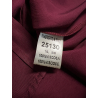 WU’SIDE women’s oversized shirt burgundy 25130 100% viscose MADE IN ITALY