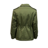 L’IMPERMEABILE men's green herringbone cotton safari jacket SMITH SPIGA MADE IN ITALY
