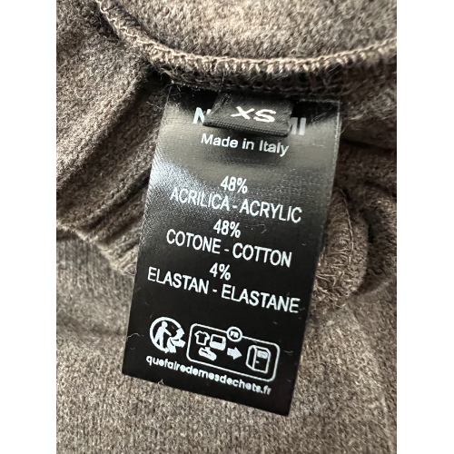 NEIRAMI women's trousers cotton fleece wide B122SB WIDE MADE IN ITALY