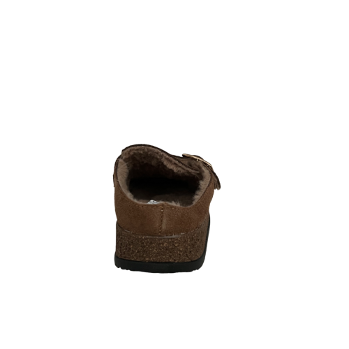 LE TIROLESI women's slippers eco sheepskin camel BIOLA MADE IN ITALY