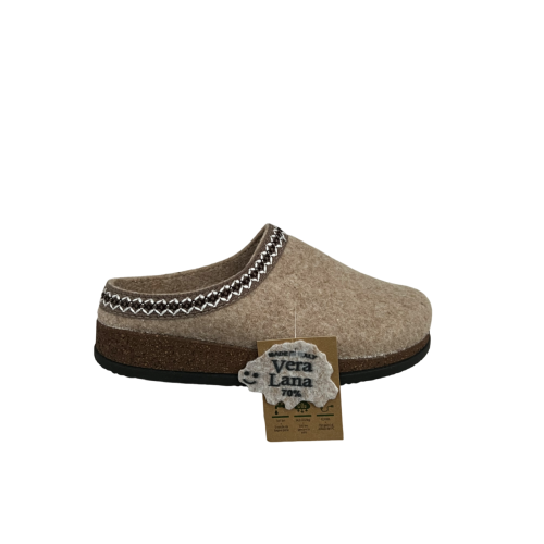 LE TIROLESI women's slippers boiled wool VIENNA MADE IN ITALY