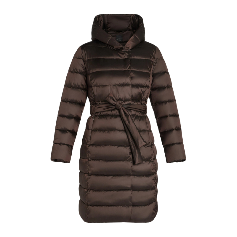 PERSONA by Marina Rinaldi women's down jacket brown 3496054206012 FUMANA