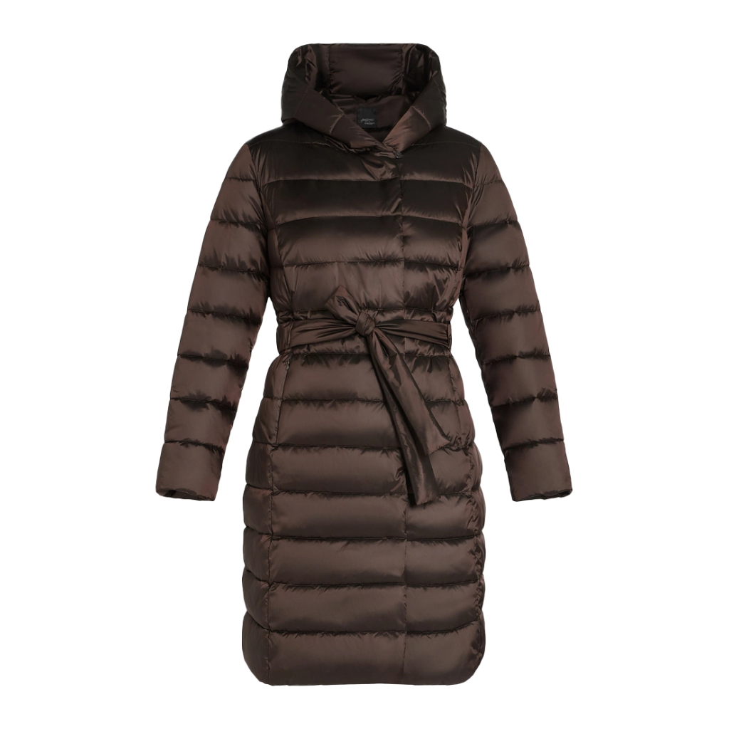 PERSONA by Marina Rinaldi women's down jacket brown 3496054206012 FUMANA