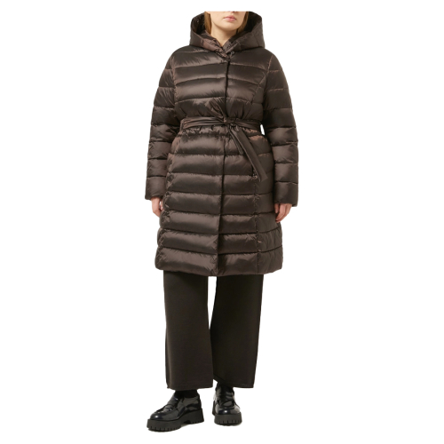 PERSONA by Marina Rinaldi women's down jacket brown 3496054206012 FUMANA