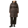 PERSONA by Marina Rinaldi women's down jacket brown 3496054206012 FUMANA