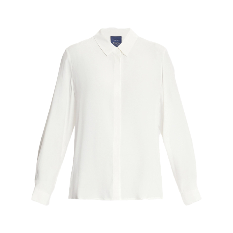 PERSONA by Marina Rinaldi TIMELESS line women's white shirt 2423116051600 BETTY