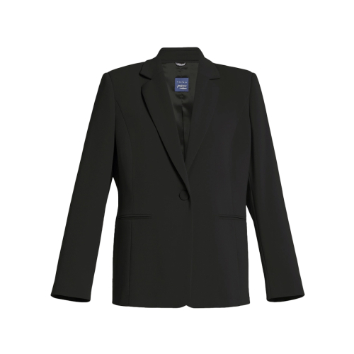 PERSONA by Marina Rinaldi TIMELESS line black jacket 2423046011600 CREMA