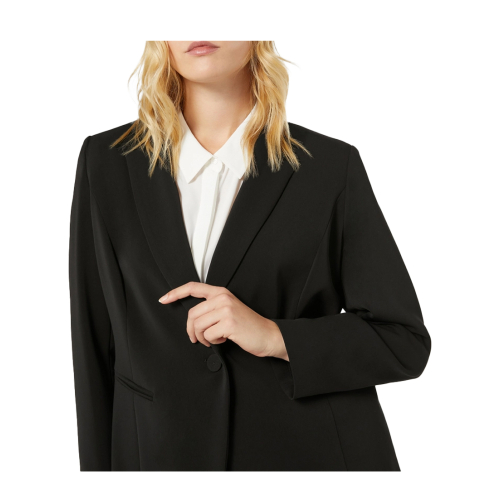 PERSONA by Marina Rinaldi TIMELESS line black jacket 2423046011600 CREMA