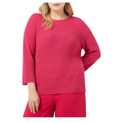PERSONA by Marina Rinaldi N.O.W line women's sweater English ribs 2423366035600 CALESSE MADE IN ITALY
