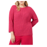 PERSONA by Marina Rinaldi N.O.W line women's sweater English ribs 2423366035600 CALESSE MADE IN ITALY