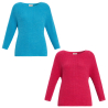 PERSONA by Marina Rinaldi N.O.W line women's sweater English ribs 2423366035600 CALESSE MADE IN ITALY