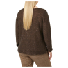 PERSONA by Marina Rinaldi brown sequin cardigan 2423346152600 BASKET MADE IN ITALY