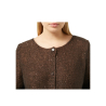 PERSONA by Marina Rinaldi brown sequin cardigan 2423346152600 BASKET MADE IN ITALY
