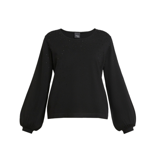 PERSONA By Marina Rinaldi black women's sweater 2423366192600 SAGITTA
