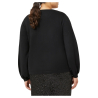 PERSONA By Marina Rinaldi black women's sweater 2423366192600 SAGITTA