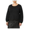 PERSONA By Marina Rinaldi black women's sweater 2423366192600 SAGITTA