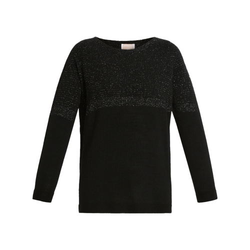 PERSONA By Marina Rinaldi N.O.W line women's sweater with silver lurex 2423366095600 ZANNATA MADE IN ITALY