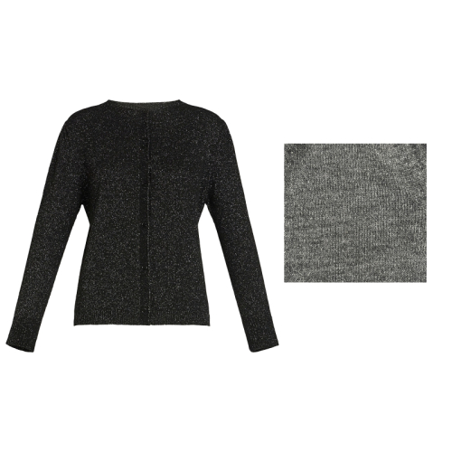 PERSONA by Marina Rinaldi N.O.W line women's cardigan giro 2423346016600 PALAZZI MADE IN ITALYTA