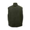 L’IMPERMEABILE men's shetland wool gilet with zip HUGH P SHET MADE IN ITALY