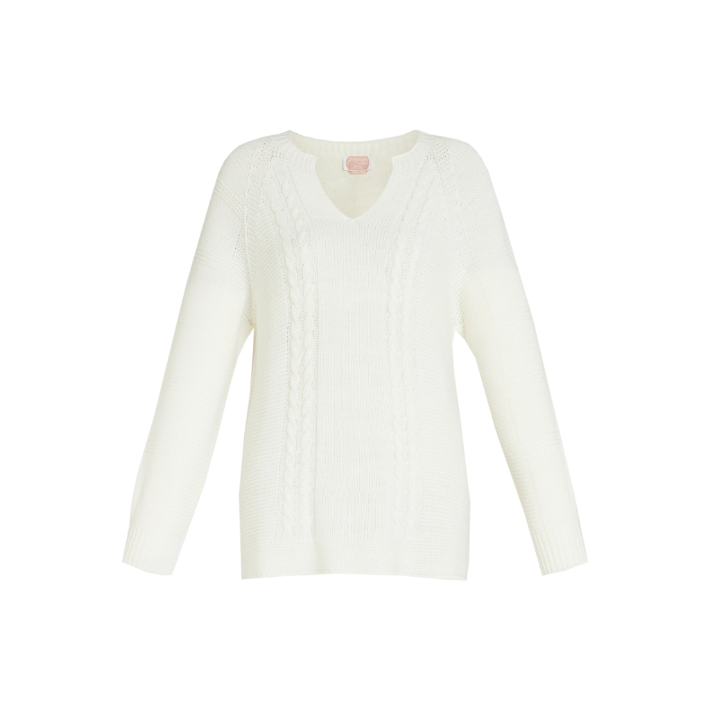 PERSONA by Marina Rinaldi N.O.W line women's sweater milk 2423366096600 ELICHE MADE IN ITALY