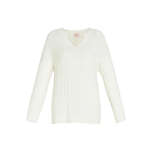 PERSONA by Marina Rinaldi N.O.W line women's sweater milk 2423366096600 ELICHE MADE IN ITALY