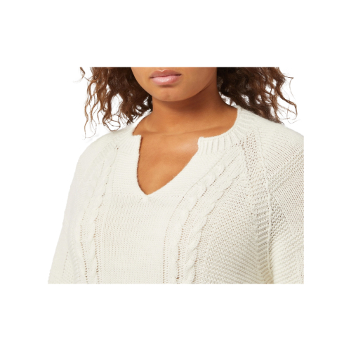 PERSONA by Marina Rinaldi N.O.W line women's sweater milk 2423366096600 ELICHE MADE IN ITALY