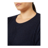 PERSONA by Marina Rinaldi N.O.W line blue sweater with braids 2423366096600 LEONIDA MADE IN ITALY