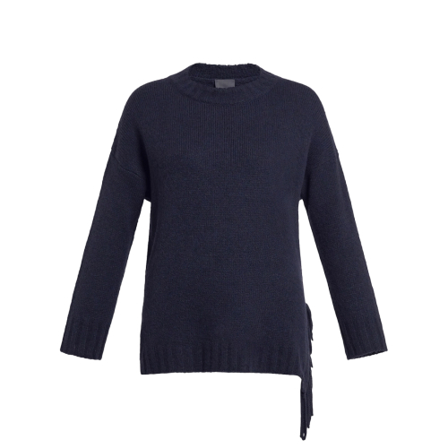 PERSONA by Marina Rinaldi blue sweater 2423366352600 VALERIA MADE IN ITALY