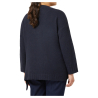 PERSONA by Marina Rinaldi blue sweater 2423366352600 VALERIA MADE IN ITALY