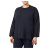 PERSONA by Marina Rinaldi blue sweater 2423366352600 VALERIA MADE IN ITALY