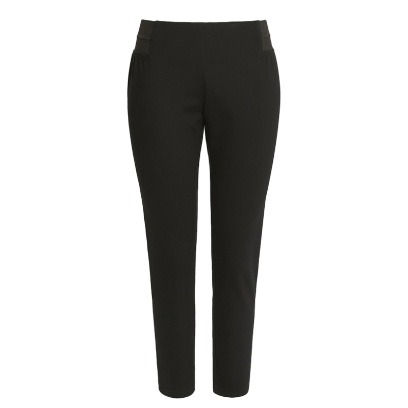 PERSONA by Marina Rinaldi leggings women's milan stitch black 2423786016600 OFFELIA