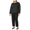PERSONA by Marina Rinaldi linea N.O.W pantalone donna jersey crepe 2423786016600 VOLIERA