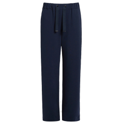 PERSONA by Marina Rinaldi pantaloni donna felpa garzata blu 2423786031600 ANAGNI
