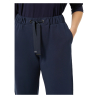 PERSONA by Marina Rinaldi women's trousers brushed sweatshirt blue 2423786031600 ANAGNI