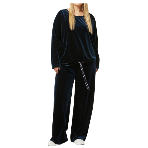 PERSONA by Marina Rinaldi women's stretch chenille trousers 2423786032600 PALMETI