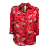 IL THE DELLE 5 black/blue red shirt OLIVIA RED MADE IN ITALY
