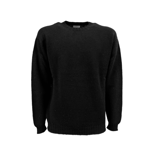 HAWICO Men's crew neck sweater BURNSIDE Shetland 100% shetland wool MADE IN SCOTLAND new 2