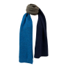 NEIRAMI maxi sciarpa donna color block AA07TB MADE IN ITALY
