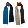 NEIRAMI maxi sciarpa donna color block AA07TB MADE IN ITALY