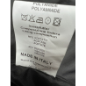 HANNAJ cappotto donna lana bicolore panna/nero ADELE DEBORAH MADE IN ITALY