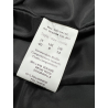 HANNAJ women's black wool coat long shawl SIRI DEBORA MADE IN ITALY