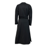HANNAJ women's black wool coat long shawl SIRI DEBORA MADE IN ITALY