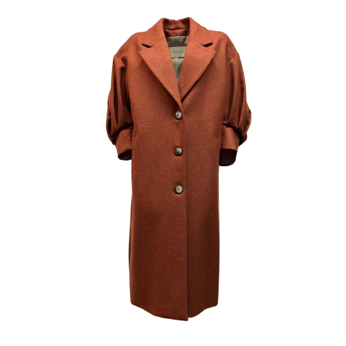 HANNAJ women's coat 3 buttons CHARLOTTE BAROLO MADE IN ITALY