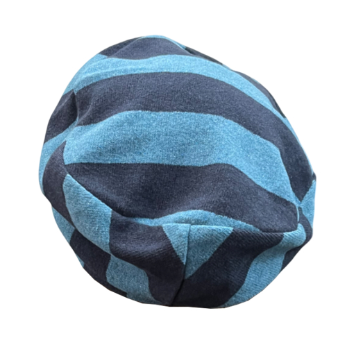 NEIRAMI women's beret large stripes AC07G0 MADE IN ITALY
