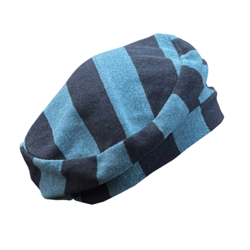 NEIRAMI basco donna righe grandi AC07G0 MADE IN ITALY
