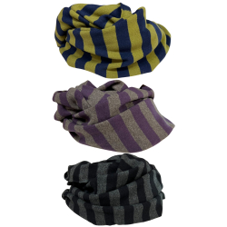 NEIRAMI collo donna righe AC11ST MADE IN ITALY