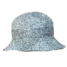 FERRANTE cappello pescatore double antipioggia principe di galles nero U15100100 MADE IN ITALY