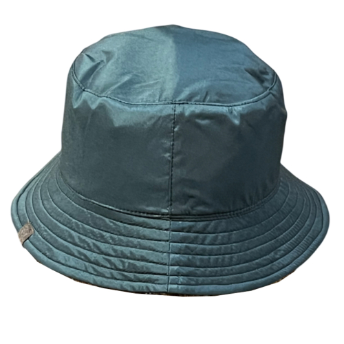 FERRANTE cappello pescatore double antipioggia principe di galles nero U15100100 MADE IN ITALY